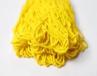 11/0 Hanks Charlotte Cut Beads 83130 Yellow (Opaque) 1/5/25/50/100 Hanks 2.0mm glass beads, jewelry supply, findings, craft supply, vintage