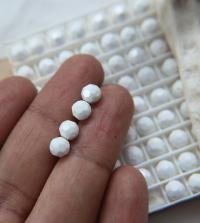 6mm Swarovski Elements Article 5000 Chalk White Faceted Round Beads 6/12/36/172/44/288/720 Pieces PREMIUM SUPPLY