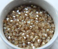 Swarovski (5mm) Crystal Golden flare Bicones 12/36/72/144/288/720 Pieces embroidery materials, jewelry supplies, craft supplies, decoration