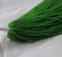 13/0 Hanks Charlotte Cut Beads 50430 Transparent Lime 1/5/25/50/100 Hanks 1.6mm glass beads, jewelry supply, findings, craft supply