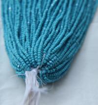 11/0 Hanks Charlotte Cut Beads Premium Turquoise Blue Opaque 1/5/25/50/100 Hanks 2.0mm PREMIUM beads craft supplies, embroidery materials