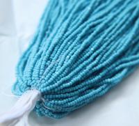 11/0 Hanks Charlotte Cut Beads Premium Turquoise Blue Opaque 1/5/25/50/100 Hanks 2.0mm PREMIUM beads craft supplies, embroidery materials