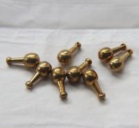 Solid Metal Drops, Pendulum Charms, in brass 19x9mm, 2mm Loop, 4/30 pieces vintage findings, jewlery making, art deco, premium supplies