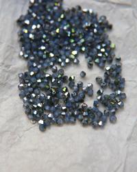 3mm White Opal Star Shine Swarovski Bicone Cuts 36/72/144/432/720 Pieces Jewelry findings, embroidery materials, jewelry, craft supplies