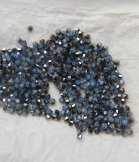 3mm White Opal Sky Blue Swarovski Bicone Cuts 36/72/144/432/720 Pieces Jewelry findings, embroidery materials, jewelry making, rare beads