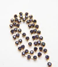 16ss Preciosa Rhinestone Chain (11 colors) 4mm 1/2/5/15 Meters Wedding Bridal Supplies, strass chains, embroidery materials