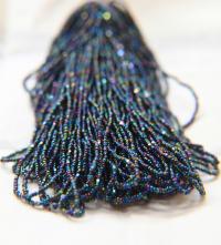 13/0 Hanks Charlotte Cut Beads Metallic IRIS 1/5/25/50/100 Hanks 1.6mm glass beads, jewelry supply, findings, craft supply, vintage beads