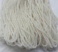 13/0 Hanks Charlotte Cut Beads Matt CRYSTAL 1/5/25/50/100 Hanks jewellery rare glass beads, jewelry supply, findings, craft supply