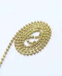 16ss Rhinestone Chain Swarovski vintage 4mm (0.5/1/2/5 Meters) vintage findings, strass chains, PREMIUM supplies, wedding decorations, laces