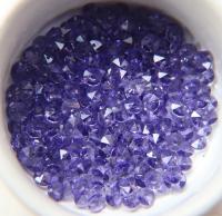 6mm SWAROVSKI 6428 Rivoli Crystal Pendant Beads in Tanzanite 2/4/24/72/144 Pieces PREMIUM Materials