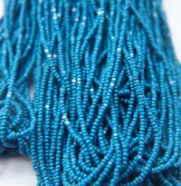 11/0 Charlotte true Cut Beads Slate Blue Opaque 10/20/50/250/500 Grams embroidery materials, jewelry making, vintage beads, premium supply