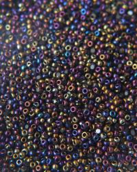 11/0 Charlotte true Cut Beads opaque iris peacock 10/20/50/250/500 Grams rare findings, embroidery materials, jewelry making, vintage beads