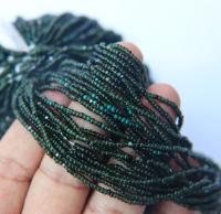 11/0 Hanks Charlotte Cut Beads Mix Transparent Dark Olivine & Opaque Emerald 1/5/25/50/100 Hanks 2.0mm glass beads, jewelry supply, findings