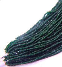 11/0 Hanks Charlotte Cut Beads Matt Deep Green 1/5/25/50/100 Hanks 2.0mm jewellery rare glass beads, jewelry supply, findings, craft supply