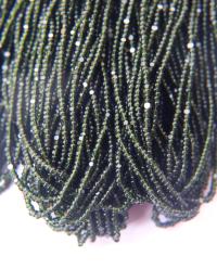 11/0 Hanks Charlotte Cut Beads 50290 Transparent dark Olivine 1/5/25/50/100 Hanks 2.0mm glass beads, jewelry supply, findings, craft supply