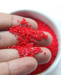 15/0 MIYUKI Hex Red Opaque Japanese Beads 10/20/50/100 Grams embroidery materials Jewelry making beads, vintage beads, premium materials