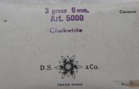 6mm Swarovski Elements Article 5000 Chalk White Faceted Round Beads 6/12/36/172/44/288/720 Pieces PREMIUM SUPPLY