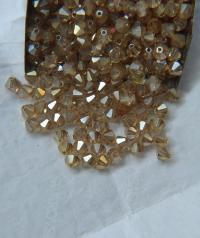Swarovski (5mm) Crystal Golden flare Bicones 12/36/72/144/288/720 Pieces embroidery materials, jewelry supplies, craft supplies, decoration