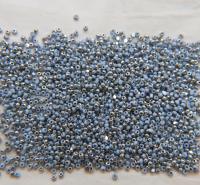 13/0 Charlotte true Cut Beads Patina Light Pale Blue opaque Silver 10/20/50/250/500 Grams PREMIUM SEED Beads, Native Beads Supplies