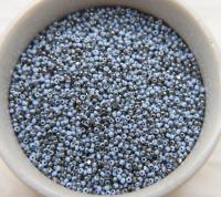 11/0 Charlotte true Cut Beads Patina Light Pale Blue Opaque Gunmetal 10/20/50/250/500 Grams PREMIUM SEED Beads