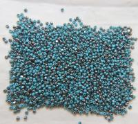 11/0 Charlotte true Cut Beads Patina Premium Turquoise Blue Opaque Gunmetal 10/20/50/250/500 Grams PREMIUM SEED Beads