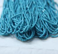 11/0 Hanks Charlotte Cut Beads Premium Turquoise Blue Opaque 1/5/25/50/100 Hanks 2.0mm PREMIUM beads craft supplies, embroidery materials