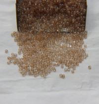 11/0 Charlotte Cut Beads Crystal Golden Honey 10/20/50/250/500 Grams PREMIUM MATERIALS