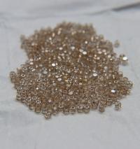 8/0 Charlotte Cut Beads Crystal Golden Honey 10/20/50/250/500 Grams PREMIUM SEED Beads, jewelry supply, vintage findings
