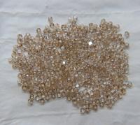 8/0 Charlotte Cut Beads Crystal Golden Honey 10/20/50/250/500 Grams PREMIUM SEED Beads, jewelry supply, vintage findings