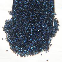 11/0 Charlotte Cut Beads Patina Jet Black Aurore Boreale 10/20/50/250/500 Grams PREMIUM MATERIALS