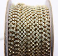 12ss Preciosa Rhinestone Chain (5 colors) 3mm 1/2/5/15 Meters Wedding Bridal Supplies, strass chains, embroidery materials