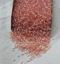 15/0 MIYUKI Hex Light Shell Pink Luster Japanese Beads 10/20/50/100 Grams embroidery materials Jewelry making beads, vintage beads, premium