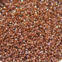 15/0 MIYUKI Hex Mauve Lined Lt Topaz Luster Japanese Beads 10/20/50/100 Grams embroidery materials Jewelry making beads, vintage beads