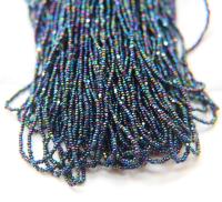 13/0 Hanks Charlotte Cut Beads Metallic IRIS 1/5/25/50/100 Hanks 1.6mm glass beads, jewelry supply, findings, craft supply, vintage beads