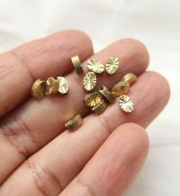 Solid Metal Beads shapes, Faceted Brass beads, Spacer Beads, Connector Beads, oval beads, heart Beads, Bracelets Beads star beads, pear bead