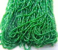 11/0 Hanks Charlotte Cut Beads 53430 Light Emerald Luster 1/5/25/50/100 Hanks 2.0mm glass beads, jewelry supply, findings, craft supply