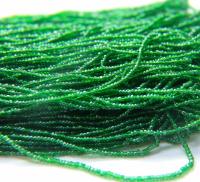 11/0 Hanks Charlotte Cut Beads 53430 Light Emerald Luster 1/5/25/50/100 Hanks 2.0mm glass beads, jewelry supply, findings, craft supply