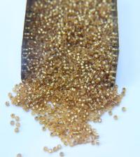 11/0 Charlotte true Cut Beads Gold Lined Charlotte beads 10/20/50/250/500 Gms (10 Grams 1300) Pieces glass beads vintage findings