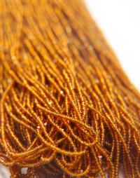 13/0 Hanks Charlotte Cut Beads 10110 Light Smoke Topaz Transparent 1/5/25/50/100 Hanks 1.6mm glass beads, jewelry supply, findings, craft