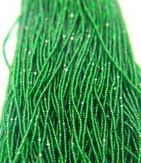 13/0 Hanks Charlotte Cut Beads 50100 Light Green (Transparent) 1/5/25/50/100 Hanks 1.6mm glass beads, jewelry supply, findings, craft supply