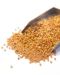 11/0 Charlotte true Cut Charlotte Beads Metallic Dark Gold 10/20/50/250/500 Grams vintage beads, rare premium materials