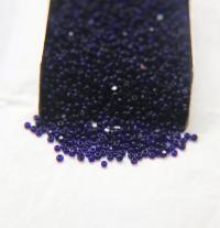 11/0 Charlotte true Cut Beads Deep Cobalt Transparent 10/20/50/250/500 Grams faceted seed beads embroidery materials, jewelry making