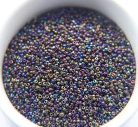 11/0 Charlotte true Cut Beads opaque iris peacock 10/20/50/250/500 Grams rare findings, embroidery materials, jewelry making, vintage beads