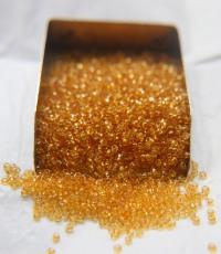 11/0 Hanks Charlotte Cut Beads 10020 Transparent Light Topaz 10/20/50/250/500 Grams PREMIUM SEED Beads, jewelry supply, findings