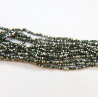 11/0 Hanks Charlotte Cut Beads Patina Transparent Dark Olivine Silver 1/5/25/50/100 Hanks 2.0mm PREMIUM SEED beads, jewelry supply, findings