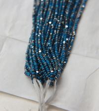 11/0 Hanks Charlotte Cut Beads Patina Slate Blue Opaque Gunmetal 1/5/25/50/100 Hanks 2.0mm glass beads, jewelry supply, findings