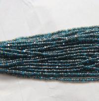 11/0 Hanks Charlotte Cut Beads Patina Dark Aqua Transparent Gunmetal 1/5/25/50/100 Hanks 2.0mm glass beads, jewelry supply, findings