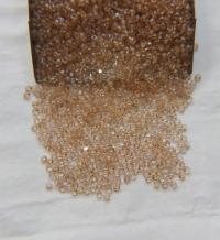 11/0 Charlotte Cut Beads Crystal Golden Honey 10/20/50/250/500 Grams PREMIUM MATERIALS