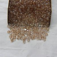 8/0 Charlotte Cut Beads Crystal Golden Honey 10/20/50/250/500 Grams PREMIUM SEED Beads, jewelry supply, vintage findings