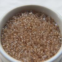 8/0 Charlotte Cut Beads Crystal Golden Honey 10/20/50/250/500 Grams PREMIUM SEED Beads, jewelry supply, vintage findings